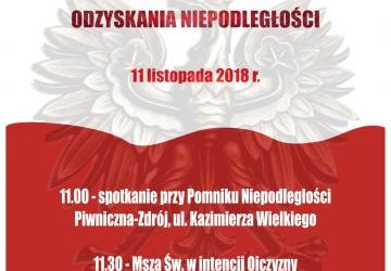 100 ROCZNICA ODZYSKANIA NIEPODLEGŁOŚCI PRZEZ POLSKĘ