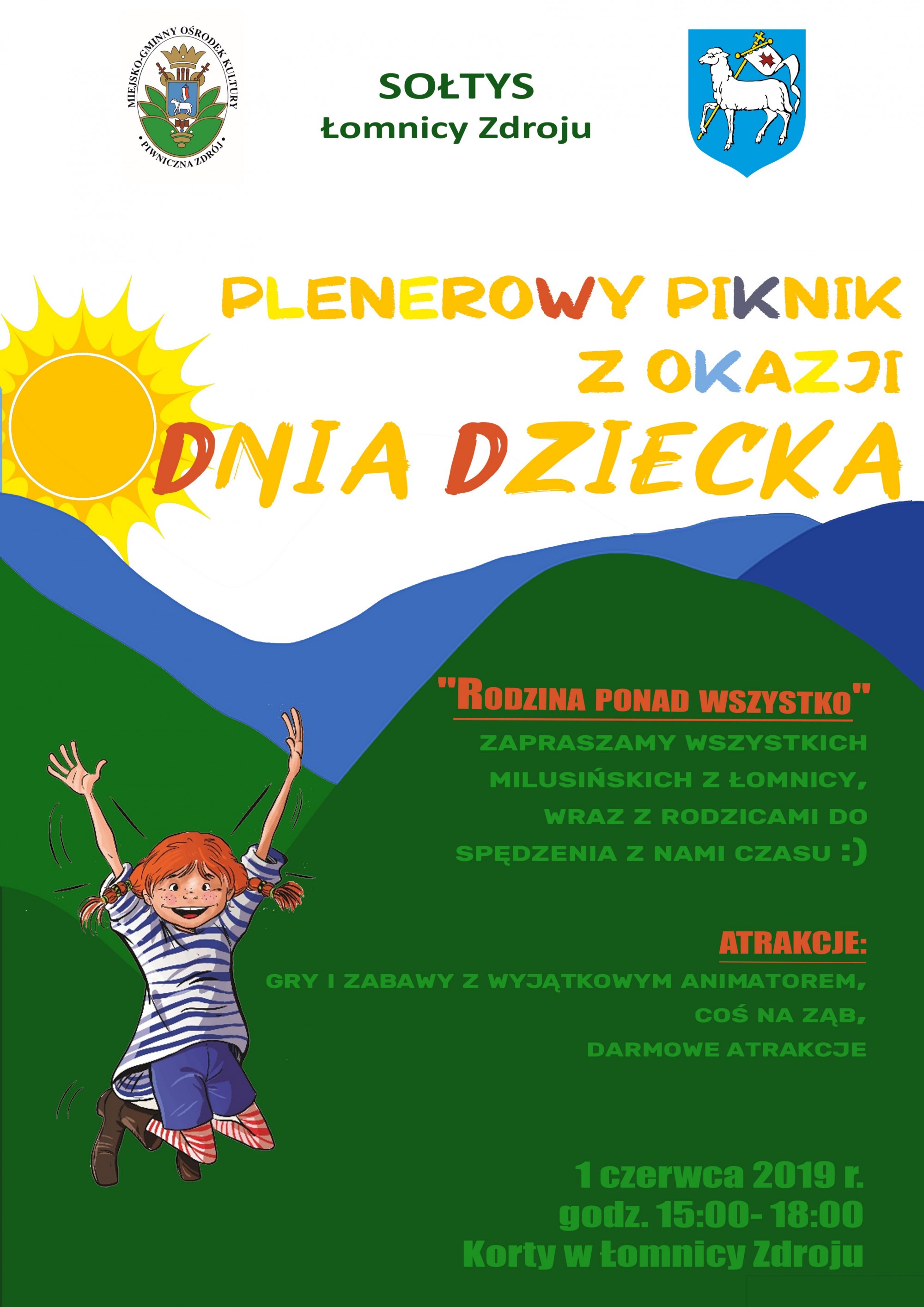 Plenerowy piknik z okazji dnia dziecka