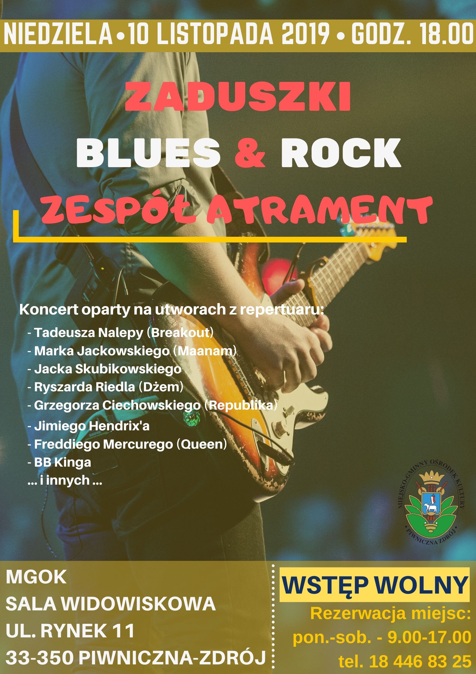 ZADUSZKI BLUES&ROCK ZESPÓŁ ATRAMENT