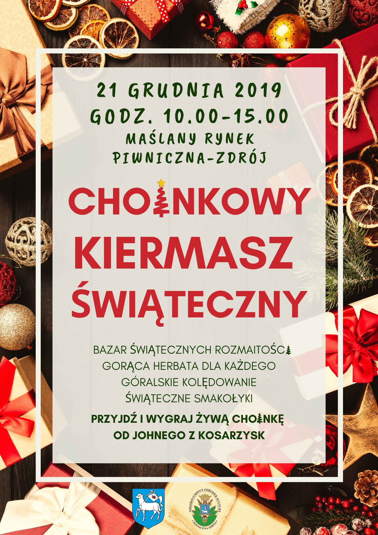 CHOINKOWY KIERMASZ ŚWIĄTECZNY