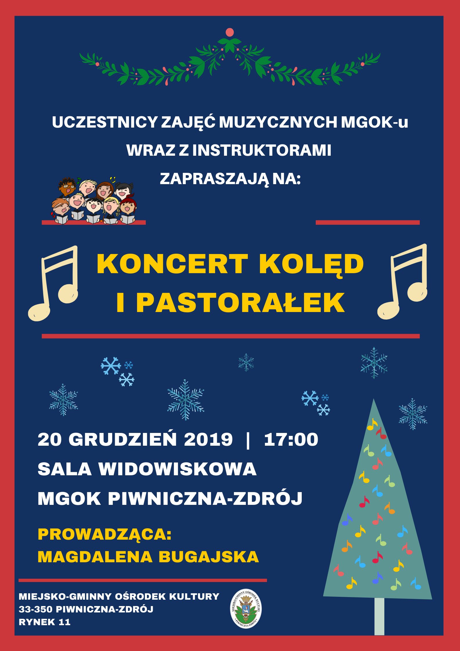 Koncert kolęd i pastorałek