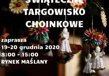 Świąteczne targowisko choinkowe