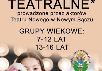 Warsztaty teatralne dla dzieci i młodzieży