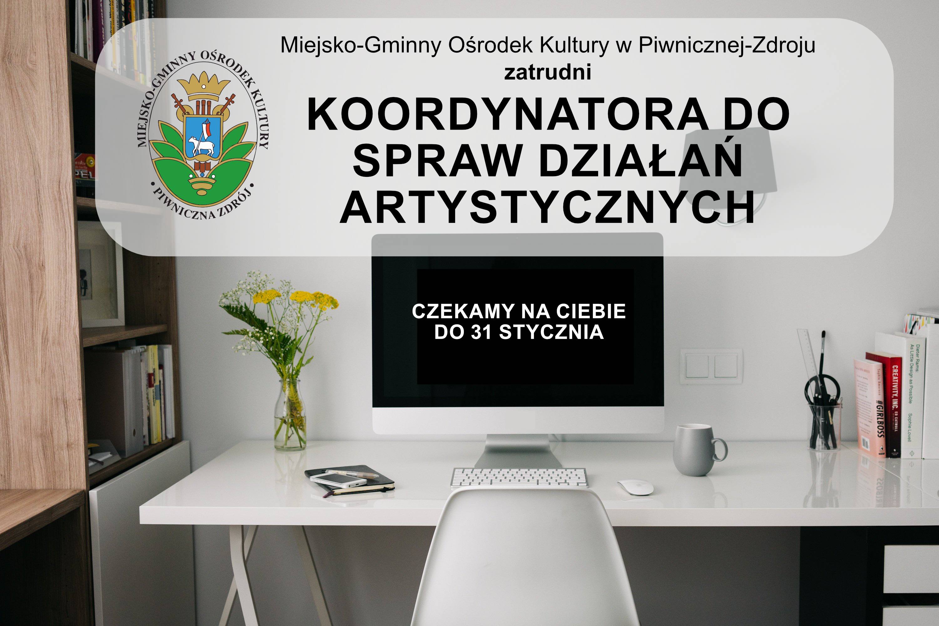 Zatrudnimy Koordynatora ds. działań artystycznych