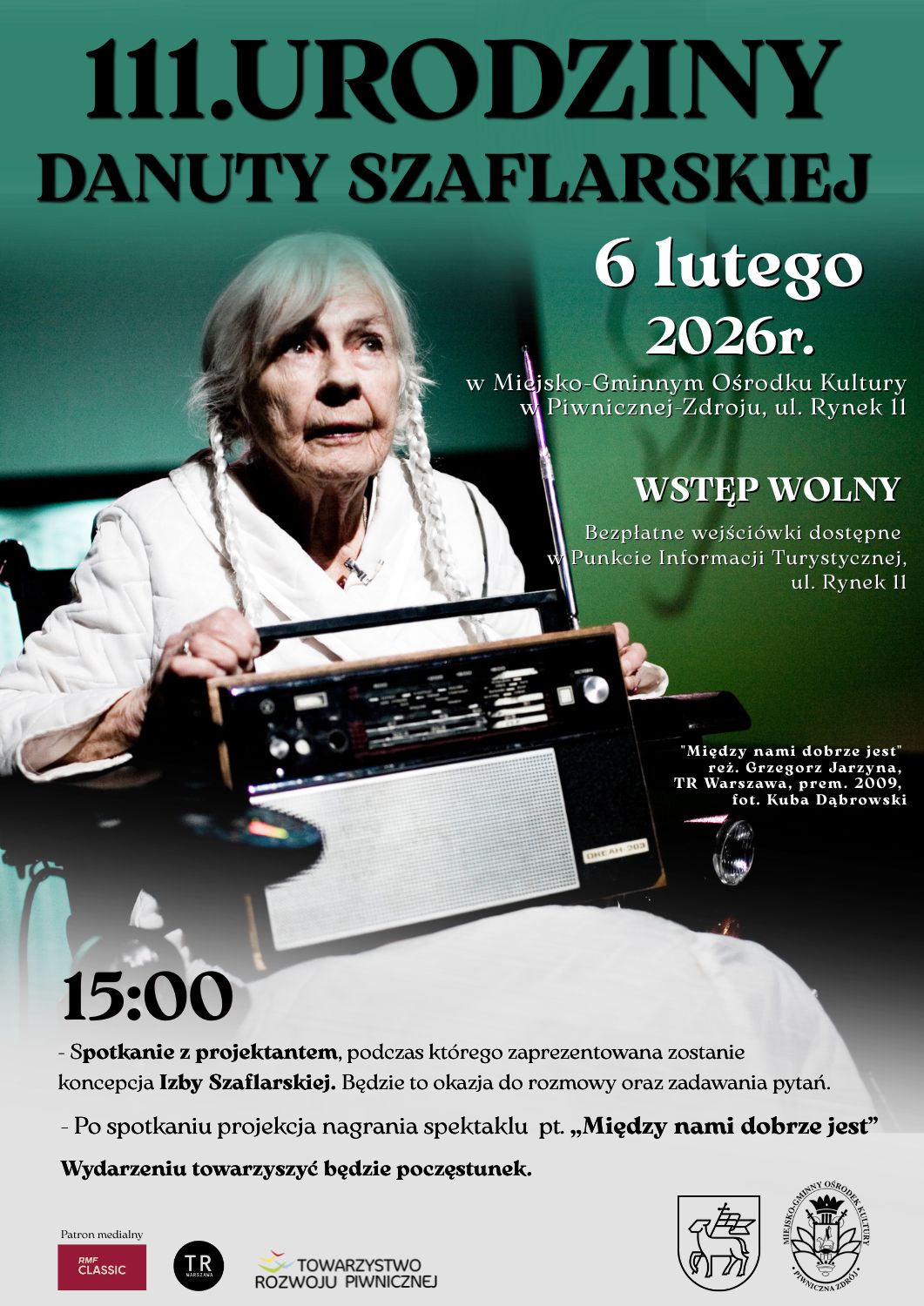111. urodziny Danuty Szaflarskiej - 6 lutego 2026r.