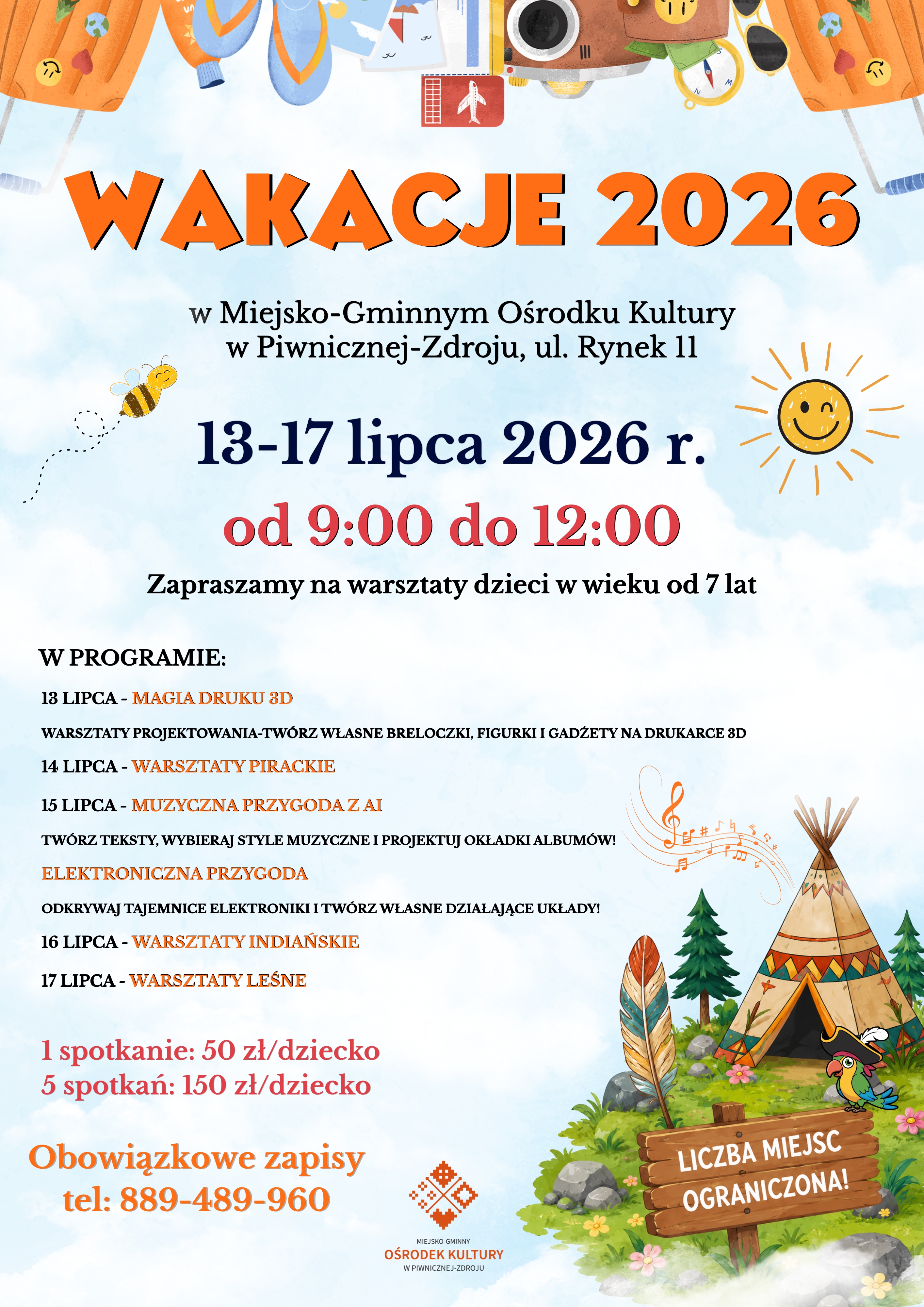 Wakacyjne warsztaty