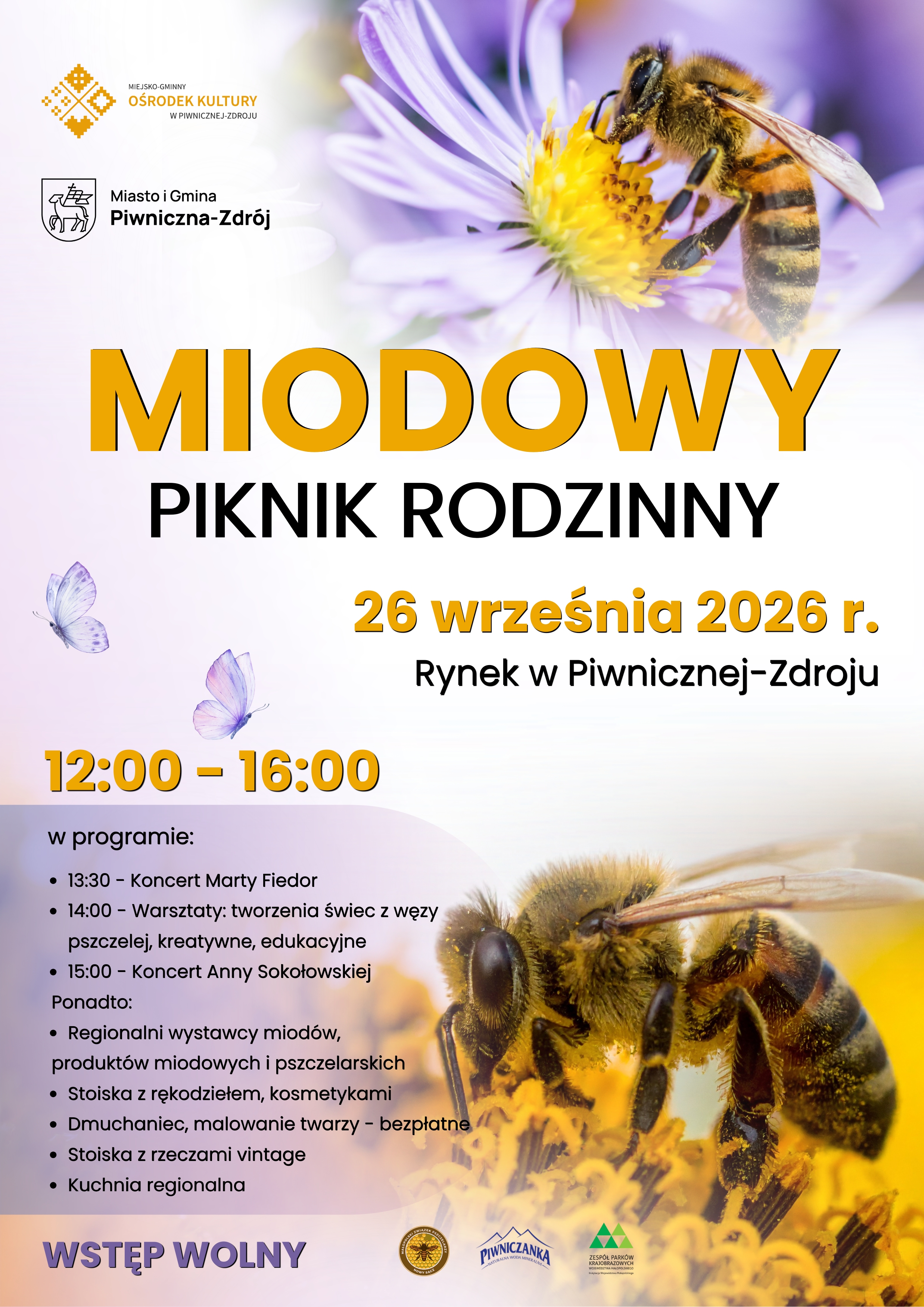 Zapraszamy na Miodowy Piknik Rodzinny
