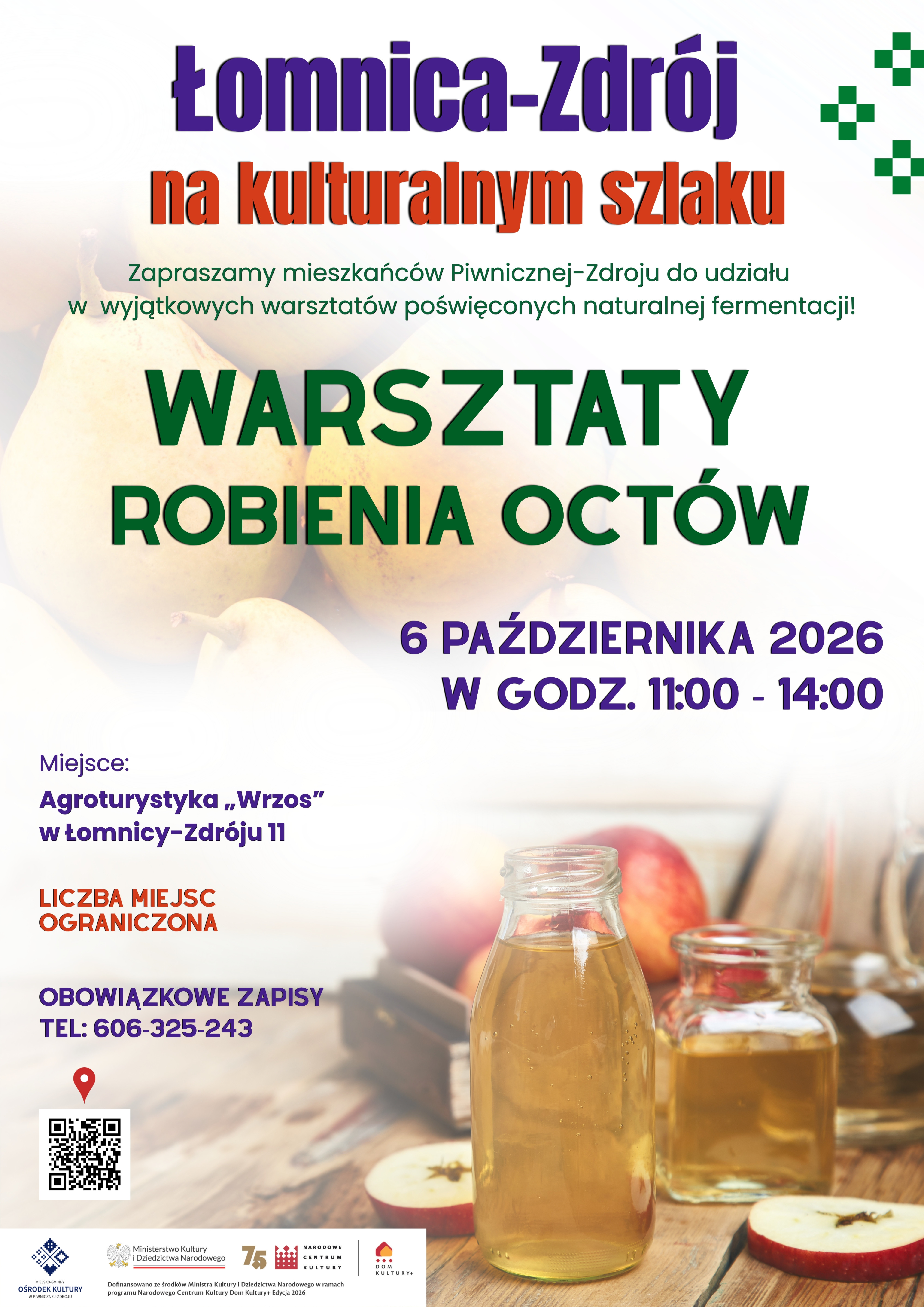Warsztaty robienia octów
