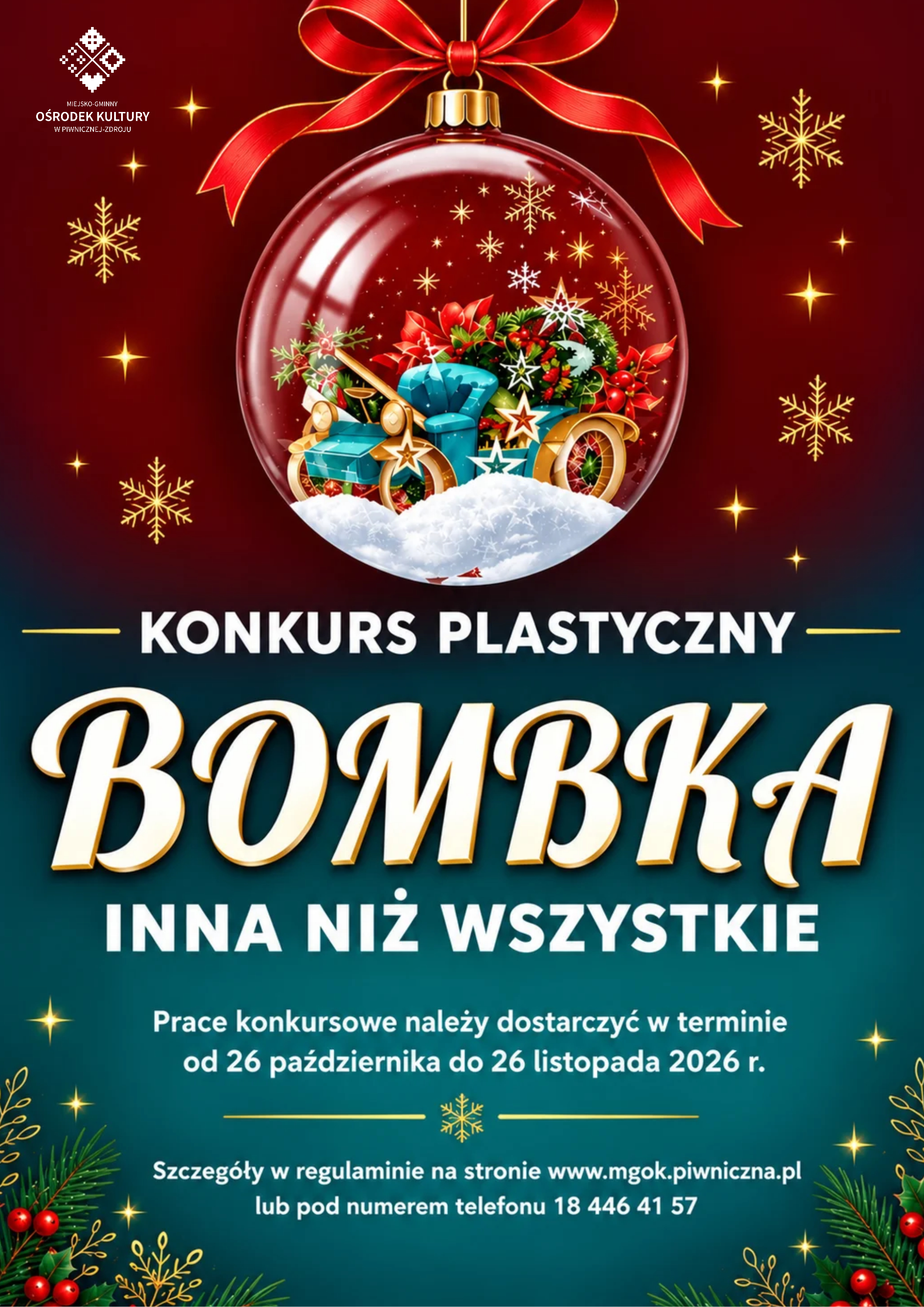 ŚWIĄTECZNY KONKURS PLASTYCZNY