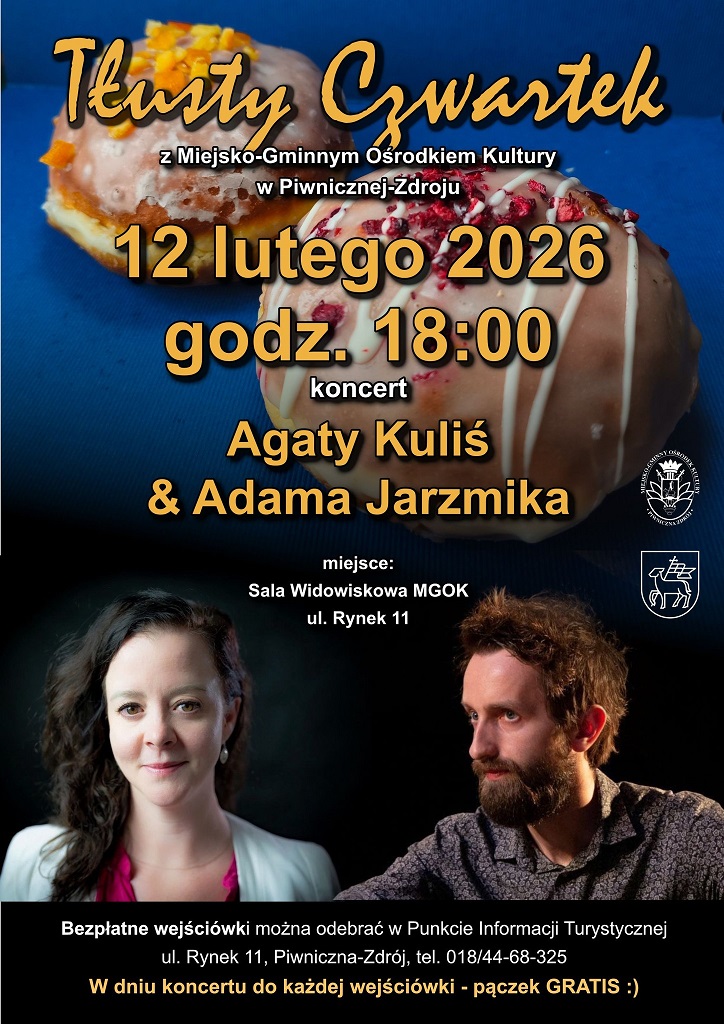 Koncert Agaty Kuliś i Adama Jarzmika - 12.02