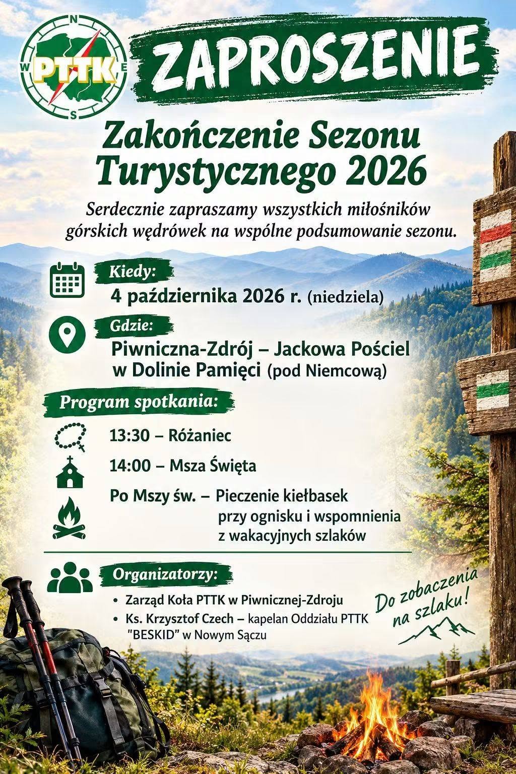 Zakończenie Sezonu Turystycznego - Jackowa Pościel